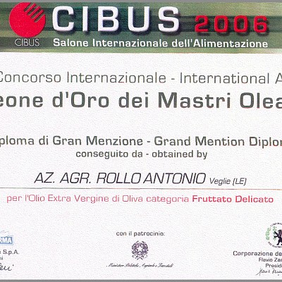 Leone_doro_mastri_oleari_2006